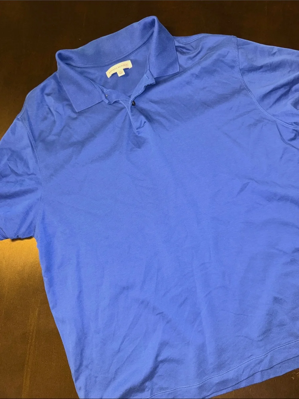 Banana Republic Men's Blue Polo Shirt